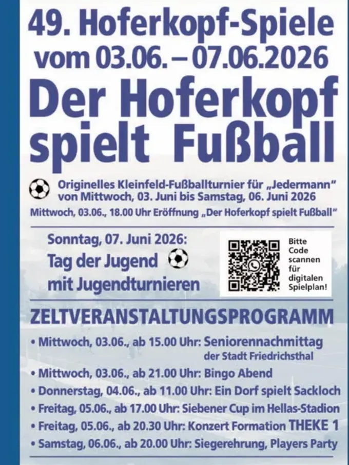 Festzeitschrift 49. Hoferkopfspiele