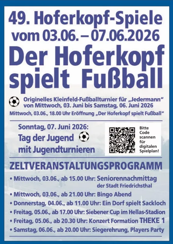 Festschrift Hoferkopfspiele 2026