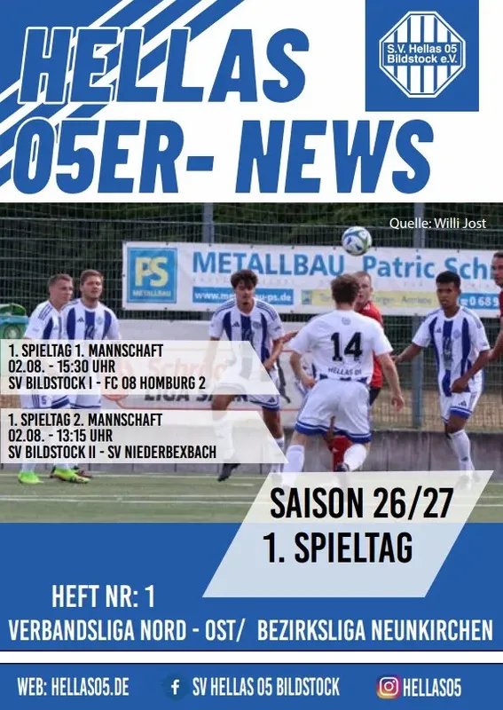 1. Ausgabe Saison 26/27