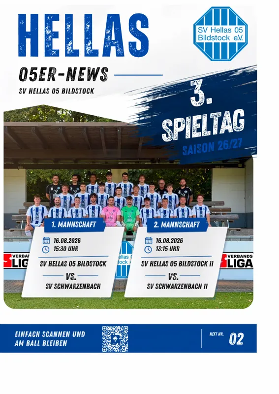 2. Ausgabe Saison 26/27