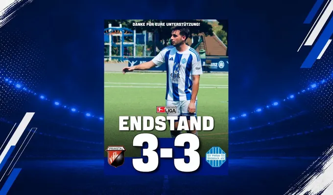 Punktgewinn beim Top-Team – Hellas zeigt Moral in Primstal